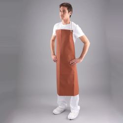 Heavy Duty Red Rubber Apron - 91 X 107cm