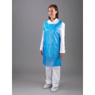 Light Duty Blue Flat Pack Aprons - Pack Of 100