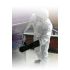 Non-Woven White Disposable Category III SMS Hazard Protective Overall - Large