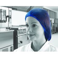 Blue Disposable Hairnets - Pack Of 48