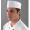 White Disposable Paper Forage Hats With Perforated Crown - Pack Of 100