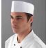 White Disposable Paper Forage Hats With Perforated Crown - Pack Of 100