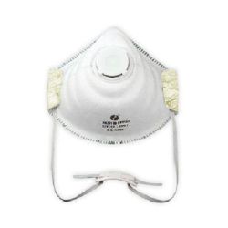 FFP2D - Valved Respirator Cup Shaped Face Mask - Single