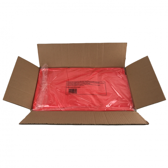 Red Heavy Duty 18x29x39 Inch Laundry Bags - Box Of 200 WM1014
