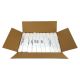 White Strong 11x17x18 Inch Pedal Bin Bags - Box Of 1000 WM1017