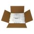Heavy Duty White Swing Bin Liners on a Roll - Box of 500