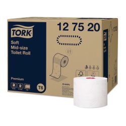 Tork Premium Soft Mid Size Toilet Roll 2ply - Case of 27