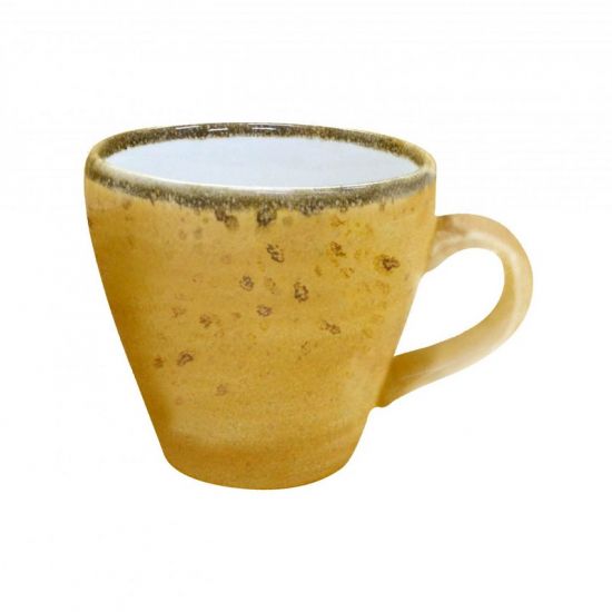 Java Decorated Espresso Cup Sunrise Yellow 8cl 2.8oz Qty 12 IG 01101HSY