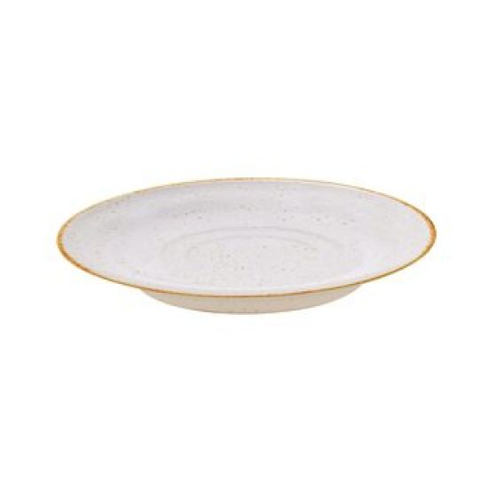 Java Decorated Coffee Saucer Barley Cream 15cm 5.5 Inches Qty 12 IG 01202HBC Java Decorated Coffee Saucer Barley Cream 15cm 5.5 Inches Qty 12 IG 01202HBC