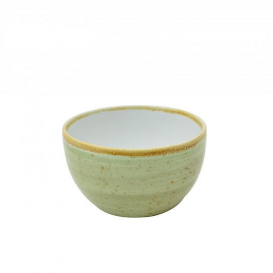 Java Decorated Sugar Bowl Meadow Green 11cm 4.3 Inches Qty 6 IG 01301HTHMG