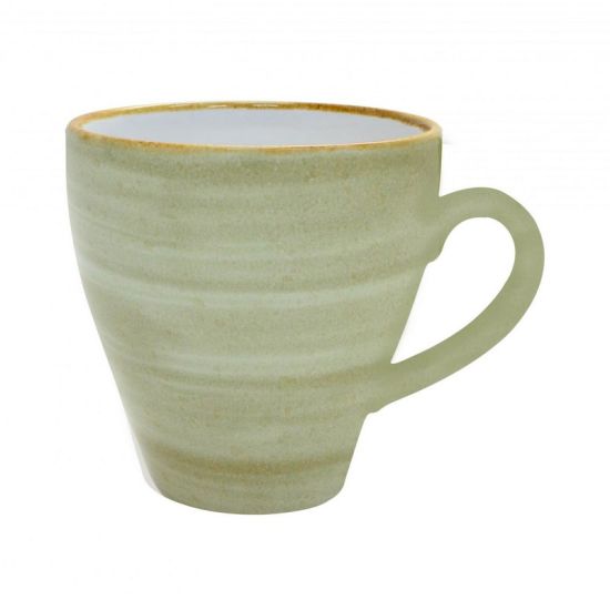 Java Decorated Coffee Cup Meadow Green 23cl 8oz Qty 12 IG 01401HMG Java Decorated Coffee Cup Meadow Green 23cl 8oz Qty 12 IG 01401HMG
