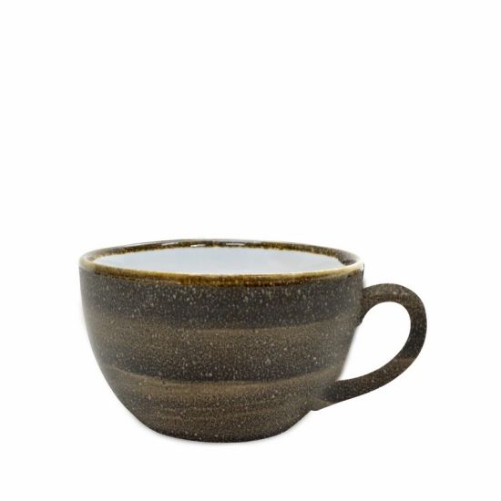 Java Decorated Breakfast Cup/Cappuccino Cup Woodland Brown 34cl 12oz Qty 12 IG 01601HWB Java Decorated Breakfast Cup/Cappuccino Cup Woodland Brown 34cl 12oz Qty 12 IG 01601HWB