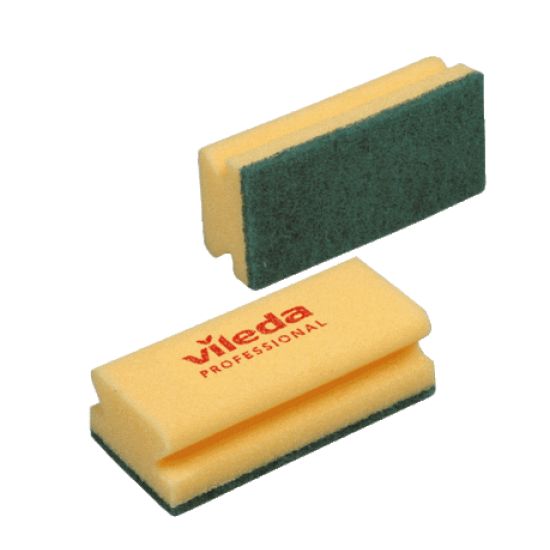 Traditional Foambacked Scourers Green/Yellow IG 101404 Traditional Foambacked Scourers Green/Yellow IG 101404