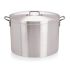 Boiling Pot Medium Duty Aluminium 36cm/24.5L With Lid