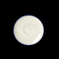 Blue Dapple Saucer 15.25cm 6 Inches Qty 36