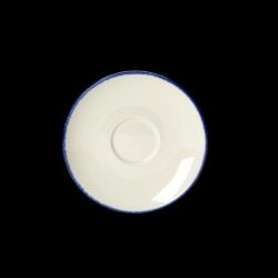 Blue Dapple Saucer 15.25cm 6 Inches Qty 36