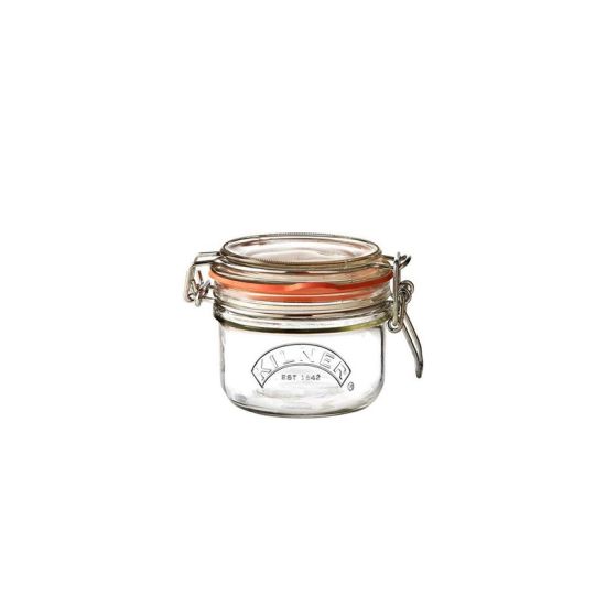 Glass Clip Jar 200ml 7oz Qty 6 IG 210624-S