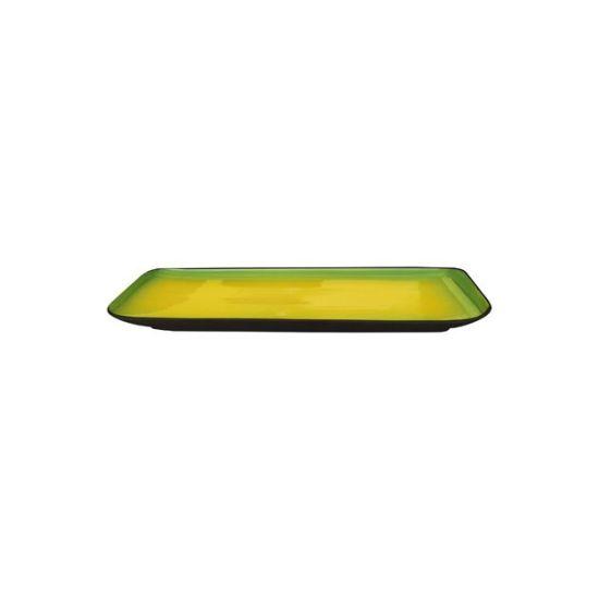 Kyoto Green Rectangular Tray 25x10cm 10x4 Inches Qty 6 IG 22110KG Kyoto Green Rectangular Tray 25x10cm 10x4 Inches Qty 6 IG 22110KG