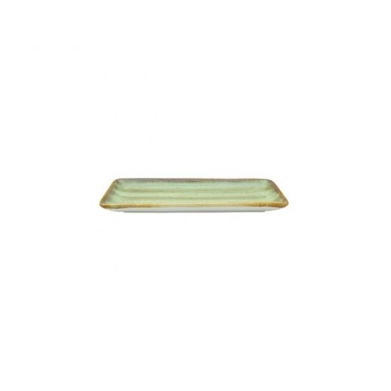 Java Decorated Rectangular Tray Meadow Green 25x10cm 10x4 Inches Qty 6 IG 22110MG