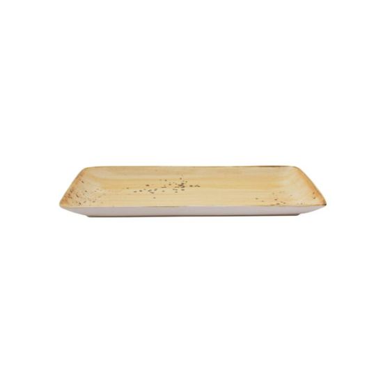 Java Decorated Rectangular Tray Sunrise Yellow 25x10cm 10x4 Inches Qty 6 IG 22110SY Java Decorated Rectangular Tray Sunrise Yellow 25x10cm 10x4 Inches Qty 6 IG 22110SY