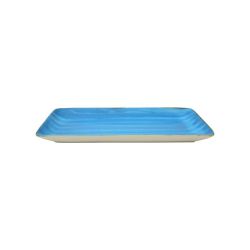 Java Rectangular Tray Aqua Blue 21x8cm Java Rectangular Tray Aqua Blue 21x8cm