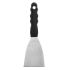 Black Ergonomic Handled Stainless Steel Scraper 9.5 Inches
