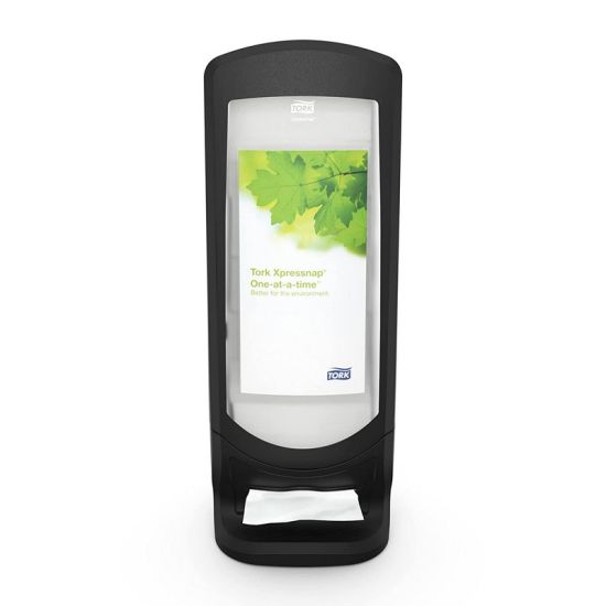 Tork Xpressnap Black Stand Napkin Dispenser 235x622x235mm IG 272211 Tork Xpressnap Black Stand Napkin Dispenser 235x622x235mm IG 272211