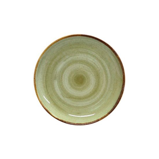 Java Decorated Coupe Plate Meadow Green 27cm 10.6 Inches Qty 6 IG 36110MG Java Decorated Coupe Plate Meadow Green 27cm 10.6 Inches Qty 6 IG 36110MG