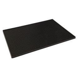 Black Rubber Bar Mat (12 Inch x 18 Inch) (Each) Black Rubber Bar Mat (12 Inch x 18 Inch) (Each)
