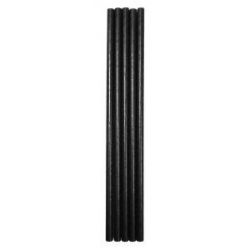 Paper Sip Straws Black (140 X 6mm / 5.5) - 1x250