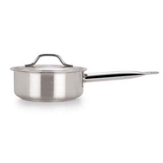 24cm Prof. Stainless Steel Saute Pan No Lid IG 5009