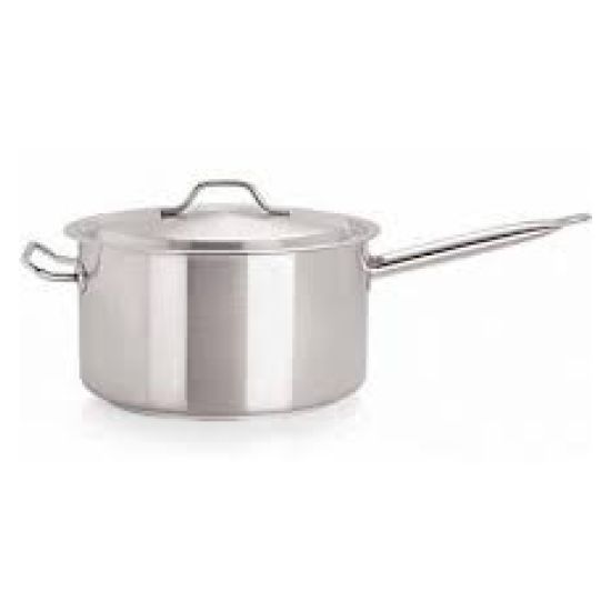 24cm/5.8L Prof. Stainless Steel Saucepan And Lid IG 5025 24cm/5.8L Prof. Stainless Steel Saucepan And Lid IG 5025