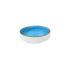 Java Decorated Kaden Tall Plate Stackable Aqua Blue 13cm