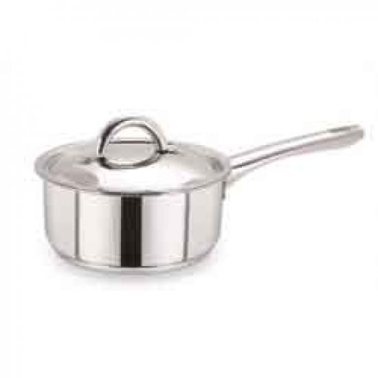 16cm MD Stainless Steel Saucepan And Lid IG 5302