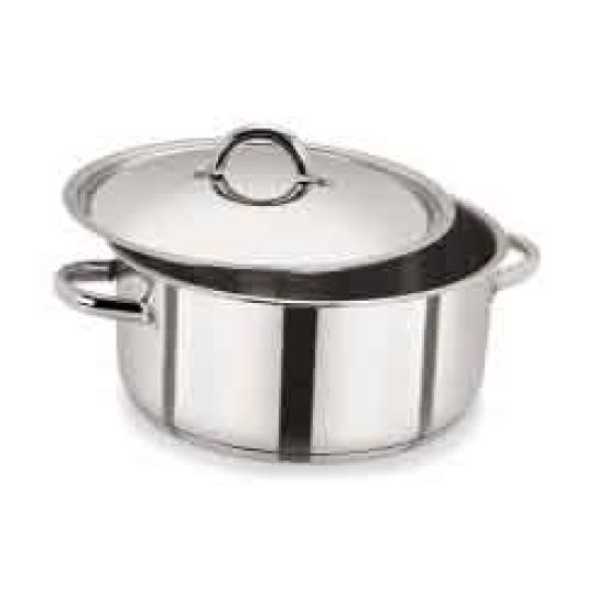 28cm/7.7L MD Stainless Steel Casserole And Lid IG 5328 28cm/7.7L MD Stainless Steel Casserole And Lid IG 5328