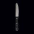 Varick Rounded Serrated Blade - Pom Black Handle W/Rivets (DOZ)