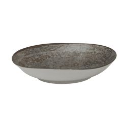 Dark Moon Deep Pebble Plate 20cm (1 x 12)