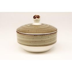 Terra Sugar Bowl 9.2cm With Lid