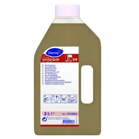 Diversey Suma Grill D9 Oven/Grill Cleaner 2L IG 7010064 Diversey Suma Grill D9 Oven/Grill Cleaner 2L IG 7010064