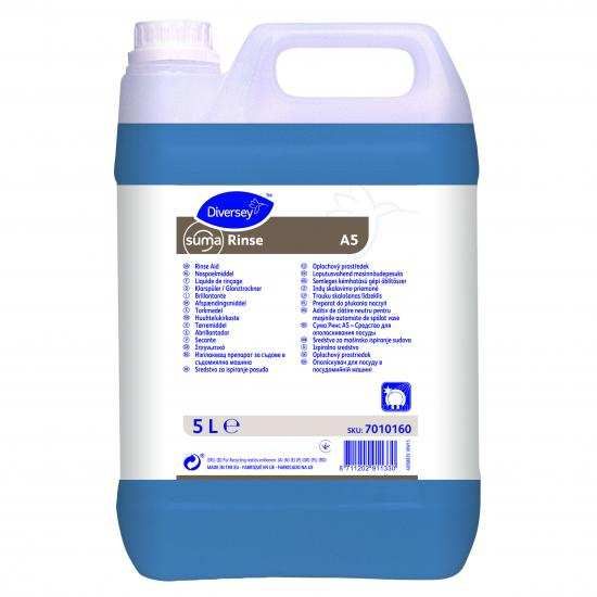 Suma Rinse A5 Machine Rinse Aid 5L IG 7010160 Suma Rinse A5 Machine Rinse Aid 5L IG 7010160