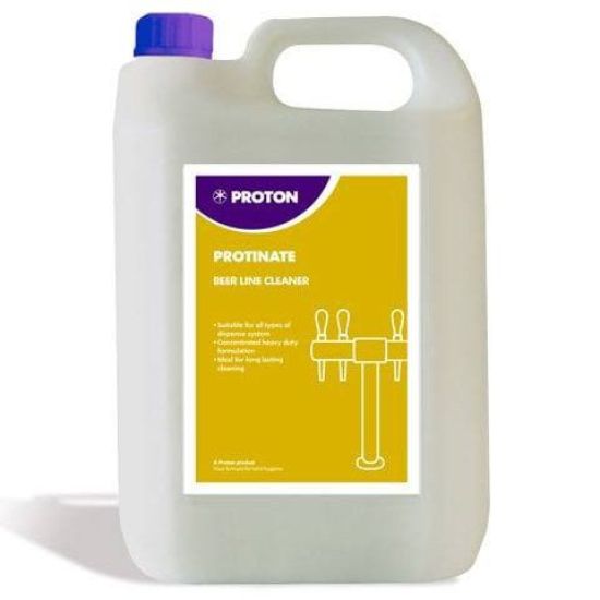 Proton - Protinate Heavy Duty Beer Line Cleaner 5 Litre IG 70399 Proton - Protinate Heavy Duty Beer Line Cleaner 5 Litre IG 70399