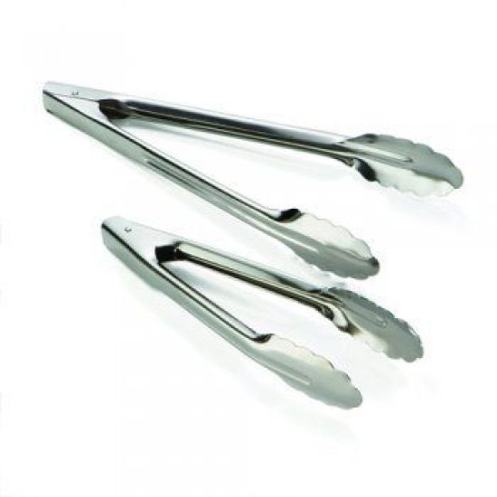 Utility Tongs Stainless Steel 9.5 Inches IG 74 Utility Tongs Stainless Steel 9.5 Inches IG 74