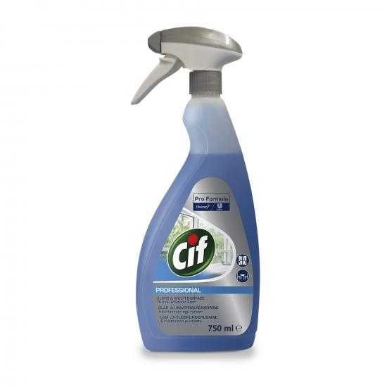 Cif Professional Window & Multi 750ml Qty 6 IG 7517904 Cif Professional Window & Multi 750ml Qty 6 IG 7517904
