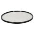 Caviar Granite Porcelain High Rim Plate, 26.5cm (1 x 4)