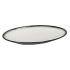 Caviar Granite Porcelain Oval Plate, 30x22cm (1 x 4)
