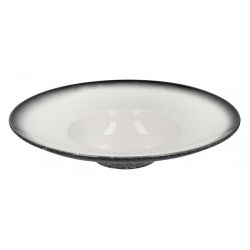 Caviar Granite Porcelain Serving Bowl, Rimmed, 28cm (1 x 2)