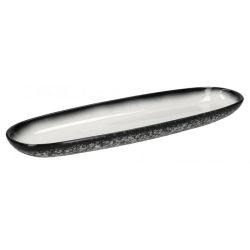 Caviar Granite Porcelain Platter, Oblong, 30x9cm (1 x 4)