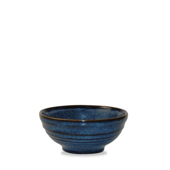 Sapphire Ripple Snack Bowl 10oz Box 12 IG BCBLRP101 Sapphire Ripple Snack Bowl 10oz Box 12 IG BCBLRP101