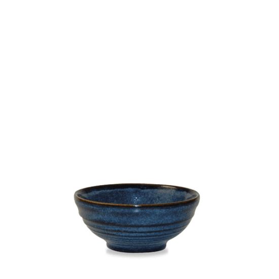 Sapphire Ripple Snack Bowl 6oz Box 12 IG BCBLRP61 Sapphire Ripple Snack Bowl 6oz Box 12 IG BCBLRP61