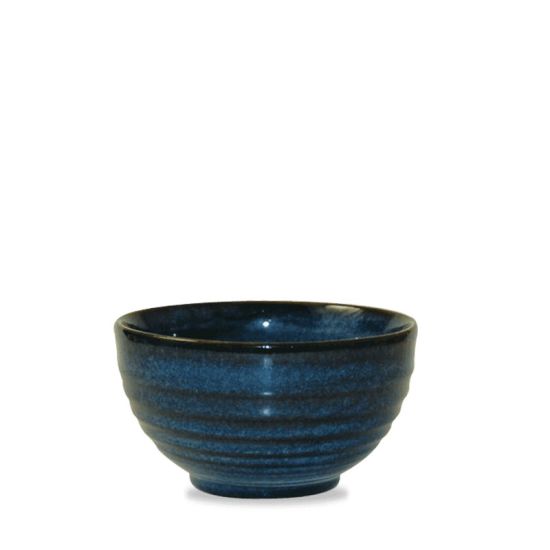 Sapphire Ripple Bowl 20oz Box 6 IG BCBLSBRP1 Sapphire Ripple Bowl 20oz Box 6 IG BCBLSBRP1